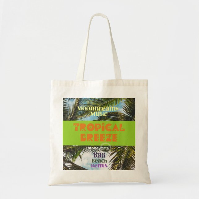 Tropical Breeze Bali Beach Tote Bag (Front)