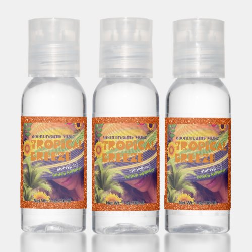 Tropical Breeze Beach Remixes Hand Sanitizer