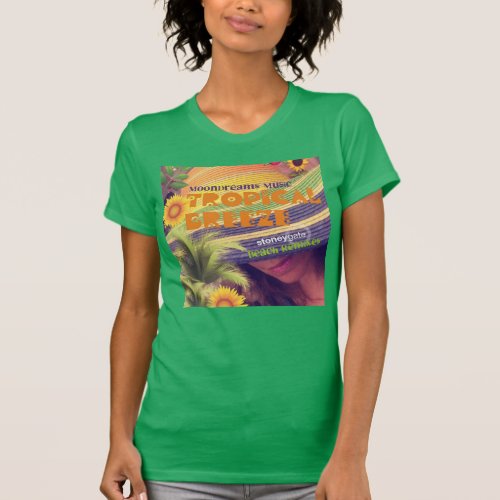 Tropical Breeze Beach Remixes T_Shirt