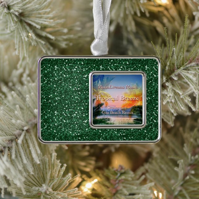 Tropical Breeze Goa Beach Christmas Ornament (Tree)