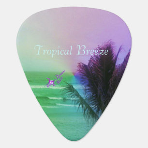 Tropical Breeze Guitar Pick