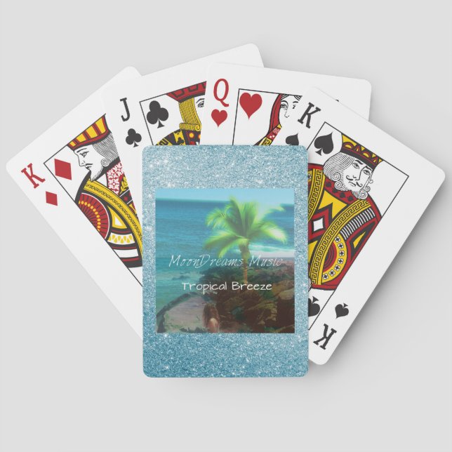 Tropical Breeze Poker Cards (Back)