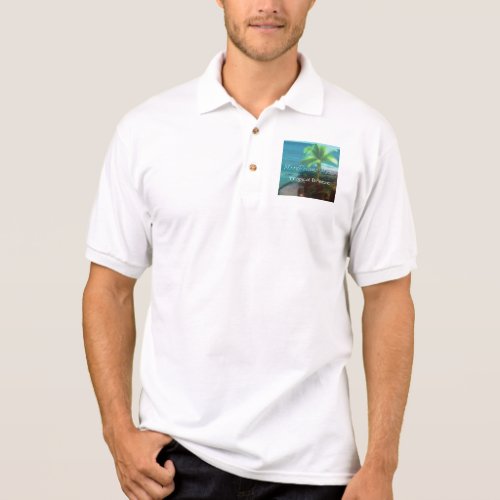 Tropical Breeze Polo Shirt