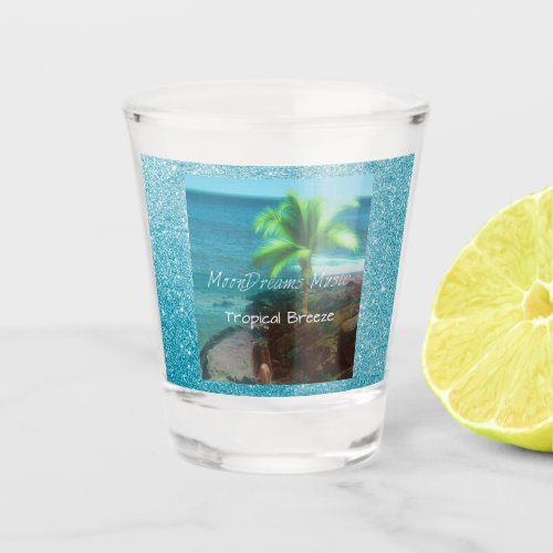 Tropical Breeze Shot Glass