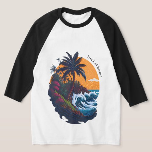 Tropical Breeze  T_Shirt