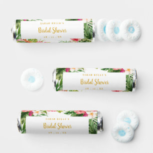 Tropical Bridal Shower Breath Mints