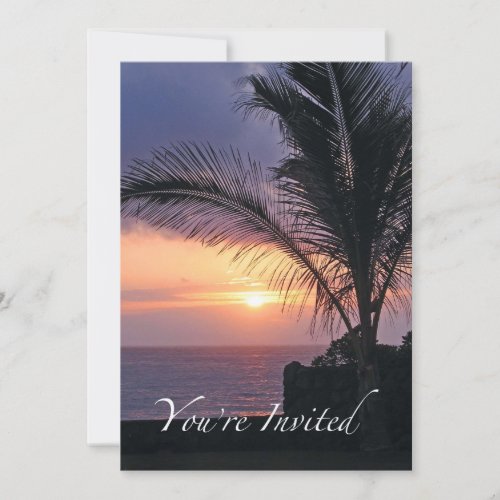 Tropical Bridal Shower Invitation