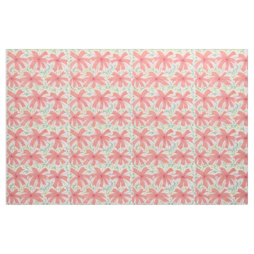 Tropical Burst Flower Fabric