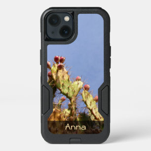 Tropical Cactus Biological Blue Skies any Text iPhone 13 Case