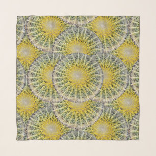 Tropical Cactus Design Scarf