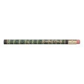 Tropical Cactus with Custom Name Pencil (Front)