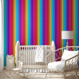 Tropical Candy Stripe PS Vertical Wallpaper
