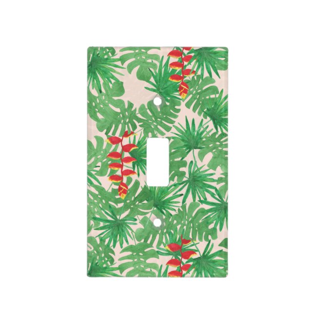 Tropical Canopy Light Switch Cover (Front)