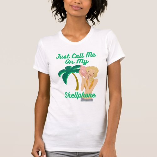 Tropical Caribbean Island Beach Lover T_Shirt