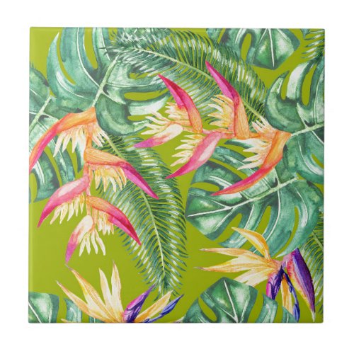 Tropical Ceramic Tile