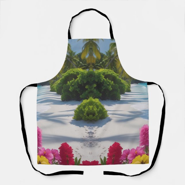 tropical chef apron (Front)