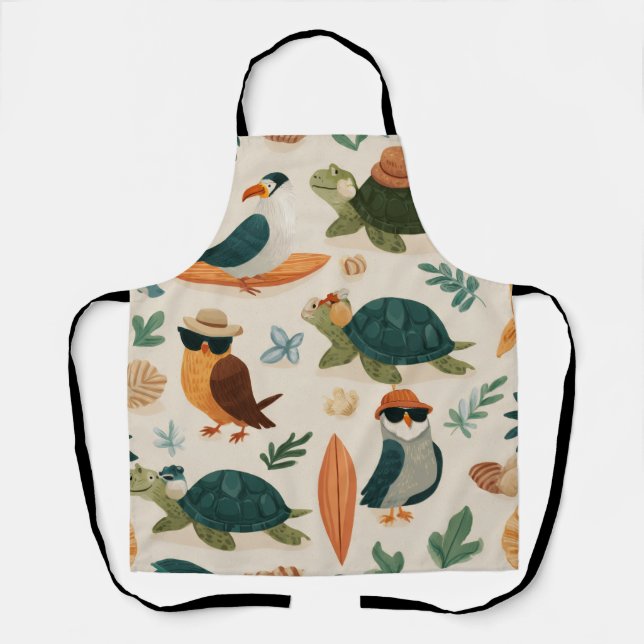 Tropical Chill All-Over Print Apron Gift (Front)