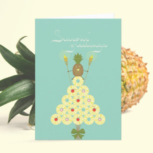 Tropical Christmas Card