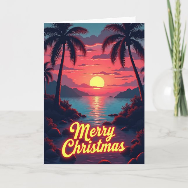Tropical Christmas Card (Front)