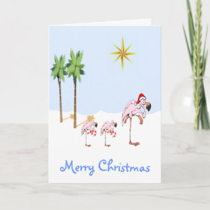 Tropical Christmas Card
