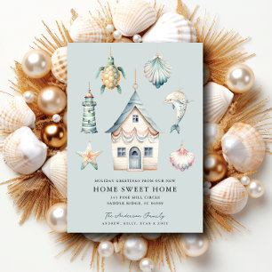 Tropical Christmas Moving Announcement