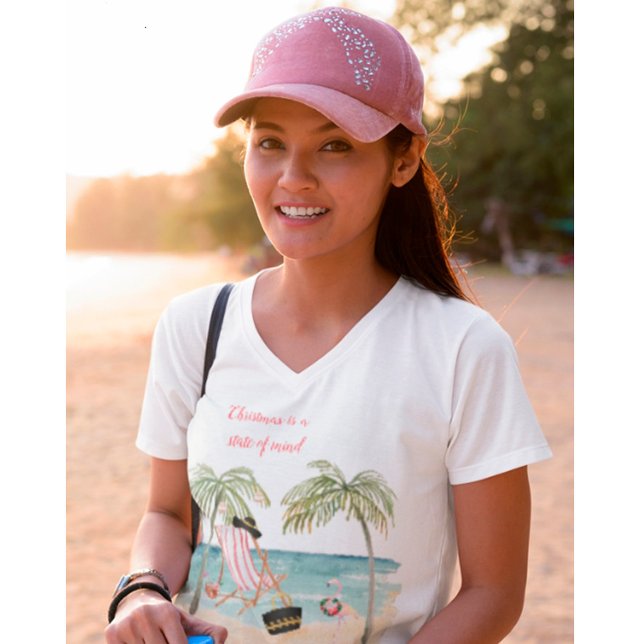 Tropical Christmas on the Beach is Still Christmas T-Shirt (Creator Uploaded)