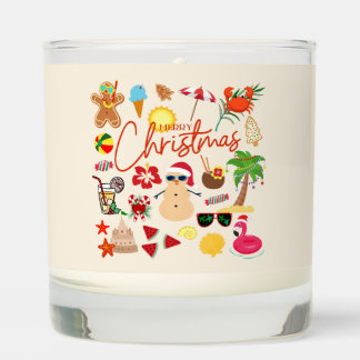 Tropical Christmas Scented Candle