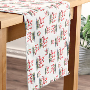 Tropical Christmas Short Table Runner