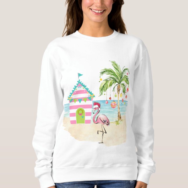 Tropical Christmas Sweatshirt (Front)