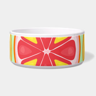 TROPICAL Citrus SUMMER FRUIT Orange lemons Slice Bowl