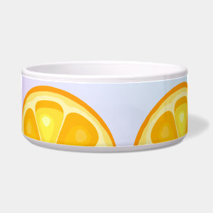 TROPICAL Citrus SUMMER FRUIT Orange lemons Slice Bowl