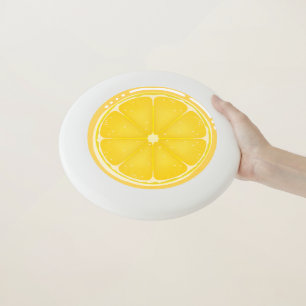 TROPICAL Citrus SUMMER FRUIT Orange lemons Slice Wham-O Frisbee