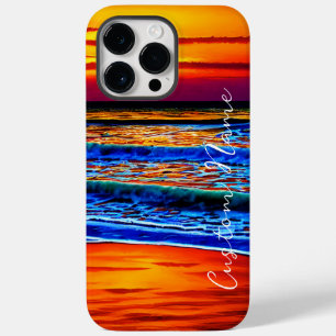 Tropical Clear Ocean Sunset Nature Case-Mate iPhone 14 Pro Max Case