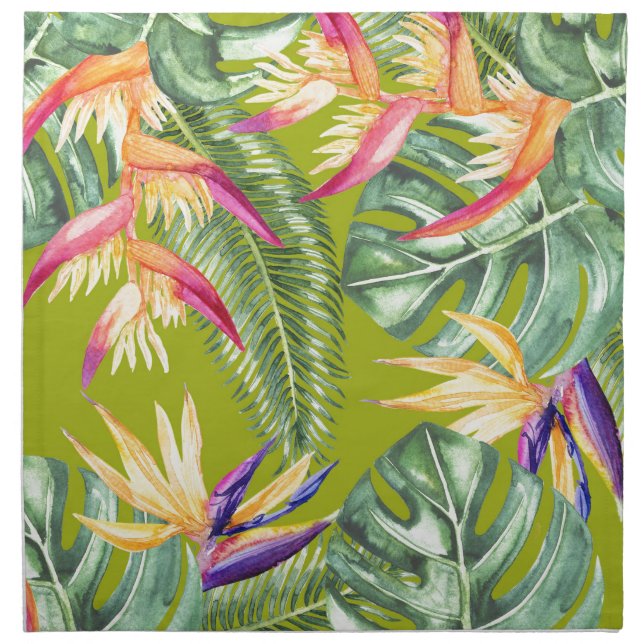 Tropical Cloth Napkin (Front)