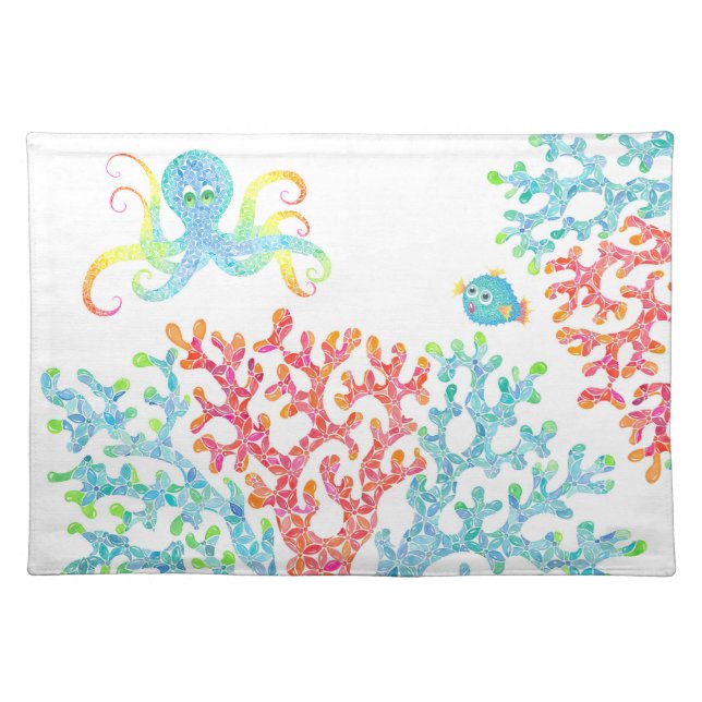 Tropical Cloth Placemat (Front)