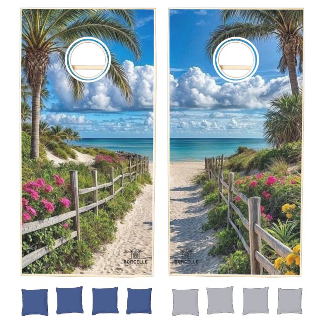 Tropical Coastal Bloom Guest Game  (Set)