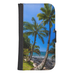 Tropical coastline 2 galaxy s4 wallet case