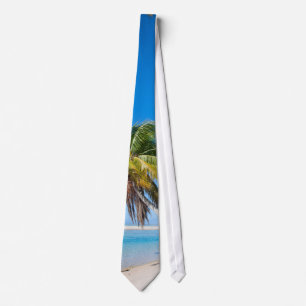 Tropical coastline tie