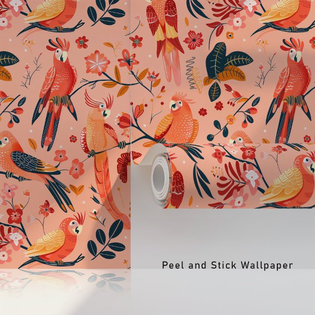 Tropical Cockatoos in Bloom Wallpapers (Creator Uploaded)