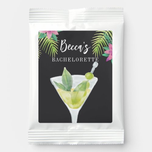 Tropical Cocktail Bachelorette Party Favor Margarita Drink Mix