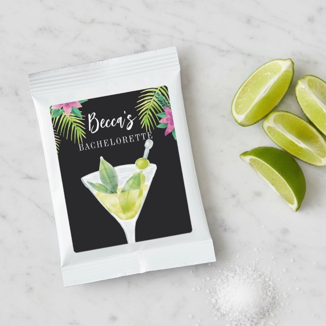 Tropical Cocktail Bachelorette Party Favor Margarita Drink Mix (Creator Uploaded)