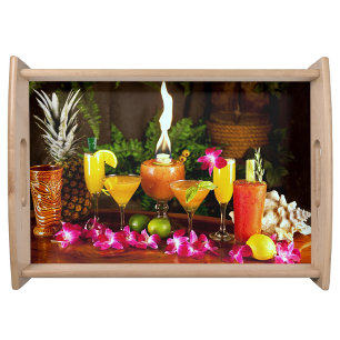 Tropical Cocktail Tray
