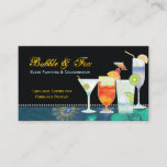 Tropical Cocktails Event Planner Business Card at Zazzle