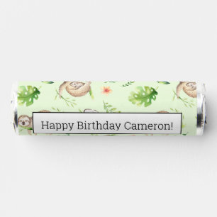 Tropical Coconut Sloth Pattern Breath Savers® Mints