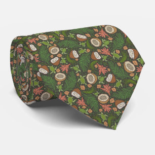 Tropical Coconuts Neck Tie