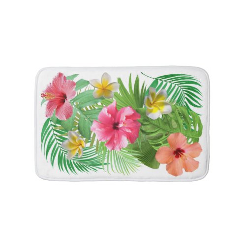 Tropical Collage Bath Mats