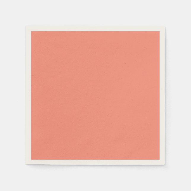 Tropical-Colored Paper Napkins (Front)