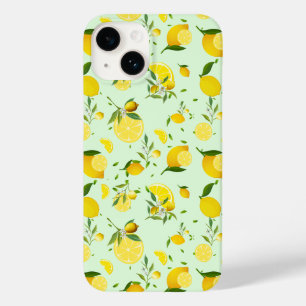 Tropical colorful Citrus SUMMER Orange lemon Slice Case-Mate iPhone 14 Case