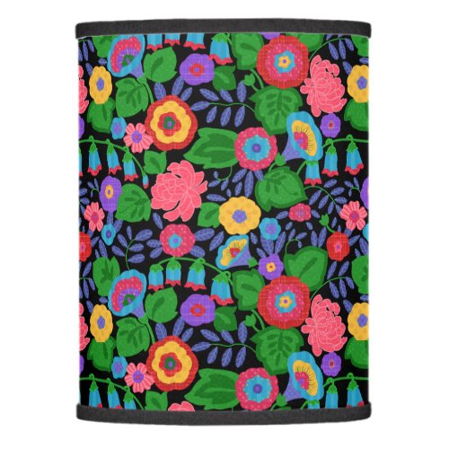 Tropical Colorful Flowers Floral Summer Pattern Lamp Shade