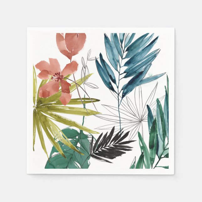 Tropical Composition Napkins (Front)